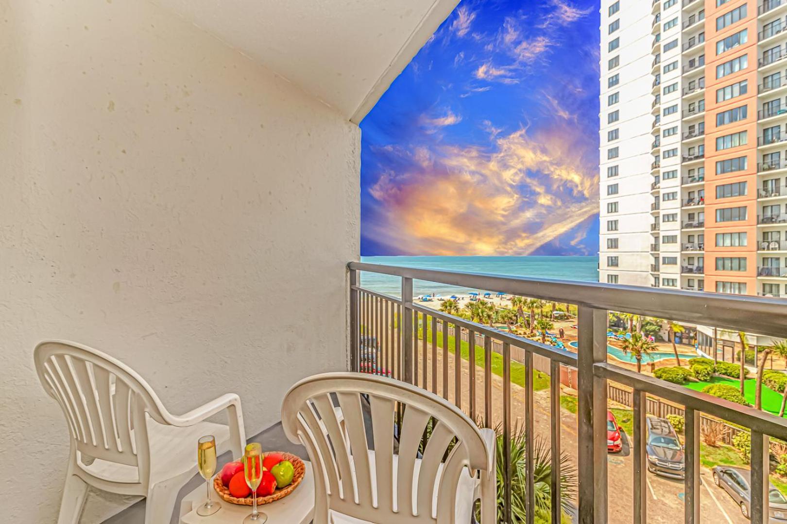 Oceanview 1 Bedroom Suite Landmark Resort 548 Perfect For A Couple Or Party Of 4 Myrtle Beach Esterno foto